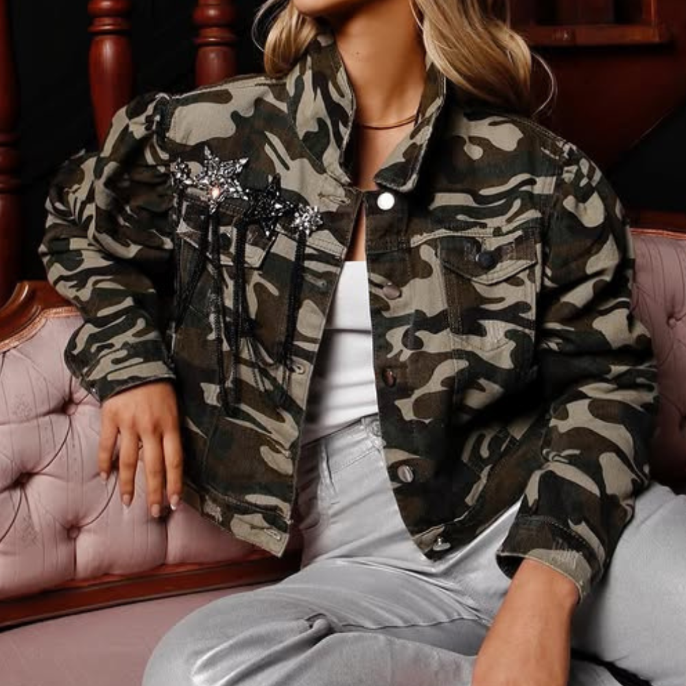 Chaqueta Vaquera Camuflada